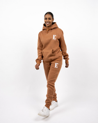 E's Element Essential Brown Sugar Sweatsuit Set